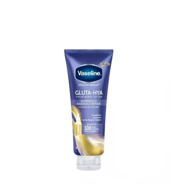 Vaseline Healthy Bright Body Lotion Gluta-Hya Serum Burst Lotion Overnight Radiance Repair 300ml