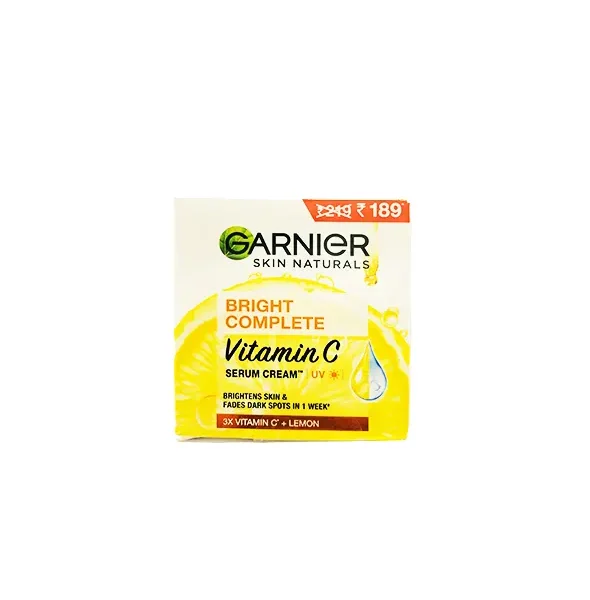 Garnier Skin Naturals BRIGHT COMLETE Vitamin C Serum Cream 45g